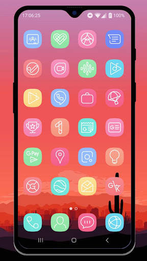 Pure Line Icon Pack - Cute Line Theme & Line Icons screenshot 3