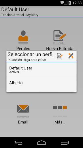 MyDiary – Presión arterial screenshot 7