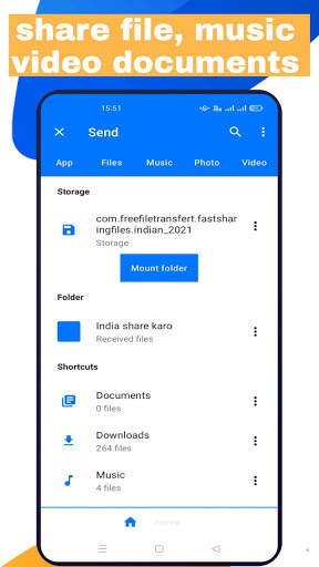Xsander share - File transfer as like sender app screenshot 3