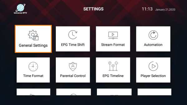 Universe IPTV screenshot 5