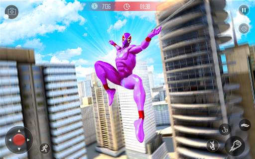 Amazing Spider Crime Hero: Gangster Rope Hero Game screenshot 8