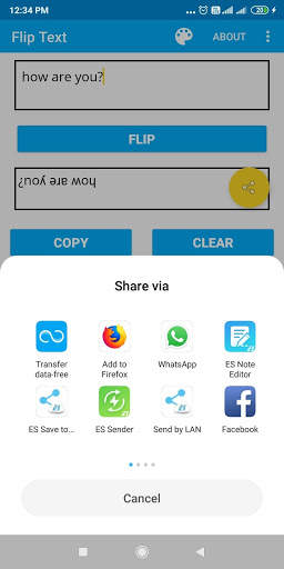 Flip Text screenshot 3