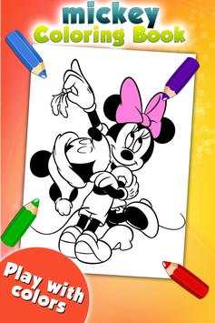 Mickey Coloring Game For Mouse screenshot 2