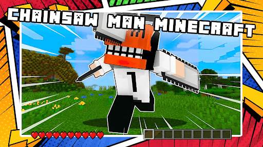 Chainsaw Man Mod For Minecraft screenshot 5