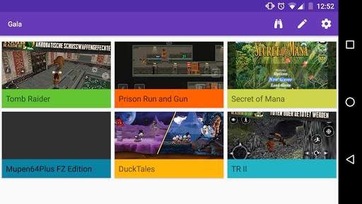 Gala – Game Launcher screenshot 1
