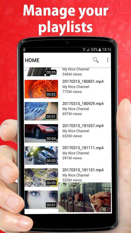 Video player for ytbe screenshot 1