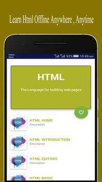 Learn HTML - HTML Tags скриншот 1
