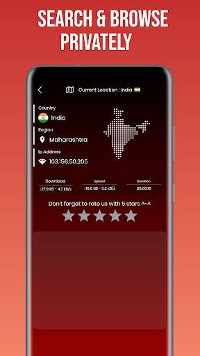 INDIA VPN - Secure VPN screenshot 5