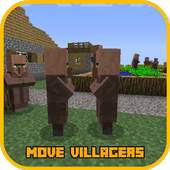 Move Villagers Mod MCPE 3.1