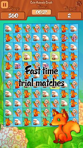 Cute Animals Crush screenshot 4