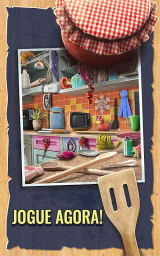 Objetos escondidos Jogos de limpeza de cozinha screenshot 4