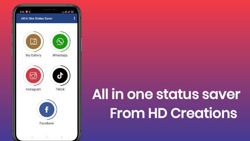 Status saver-All in one video downloader screenshot 1