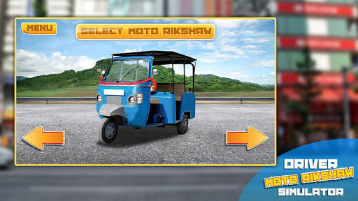 Sopir Moto rikshaw Simulator screenshot 2