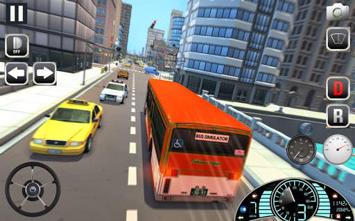City Bus Driving Simulator: City Coach Bus Games screenshot 4