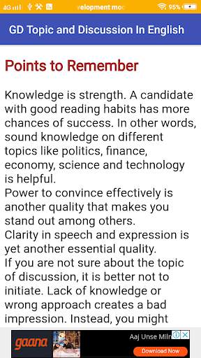 GD Topic and Discussion In English screenshot 4