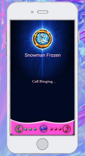 Fake call from Snowman - calling vedio screenshot 2