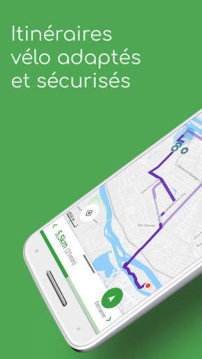 Geovelo - Fahrrad GPS & statistik screenshot 1