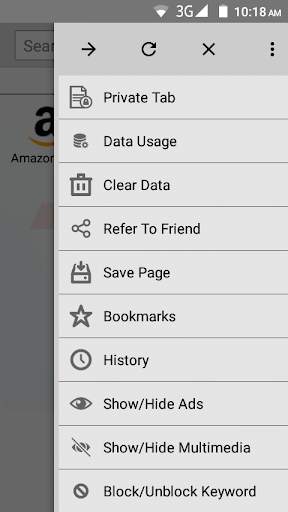toZeno Browser screenshot 2