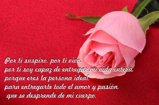 Poesia de amor corta con fotos screenshot 1