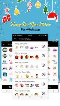 Happy New Year Sticker App for WhatsApp:WAStickers screenshot 2
