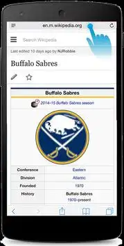 Browser For Android screenshot 1