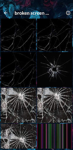 broken screen wallpaper screenshot 6