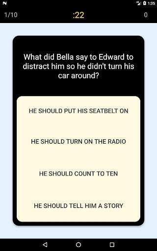 Twilight Movie Trivia - Triviabilites screenshot 7