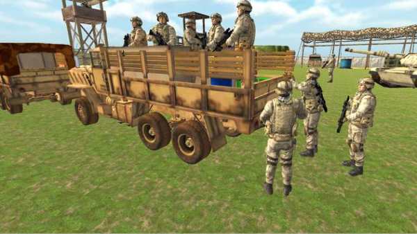 Army Game 3D Army Truck Simulator screenshot 1