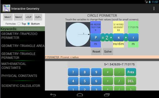 Interactive Geometry screenshot 8