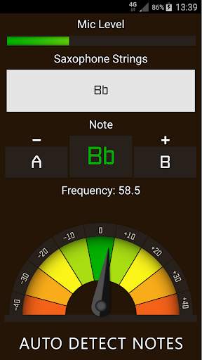 Saxophone Tuner screenshot 2