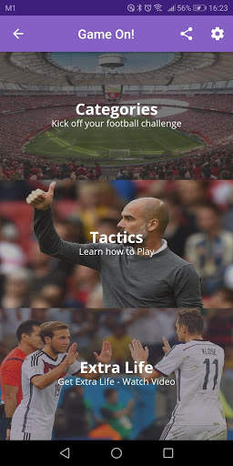 Football Quiz - The Beautiful Game screenshot 2