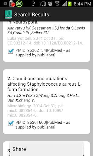 PubMed Search App screenshot 4