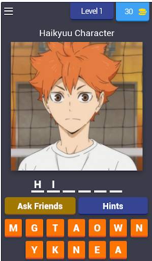 Haikyuu Quiz скриншот 1