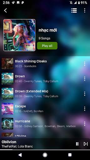 Music player & Mp3 player 8 تصوير الشاشة