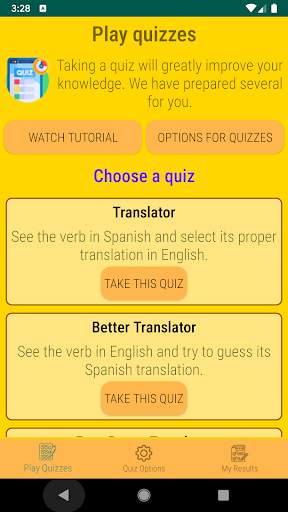 Learn Spanish grammar and verb screenshot 5