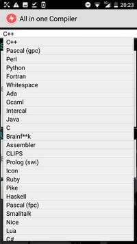 All in one Compiler 1 تصوير الشاشة