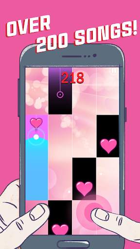 Lovely Heart Piano Tiles screenshot 3