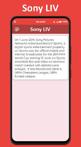 Sony Live Tips - Live TV Shows & Movies Guide screenshot 4