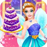 Fairy Tales Salon With Cake Shop Maker Game icon