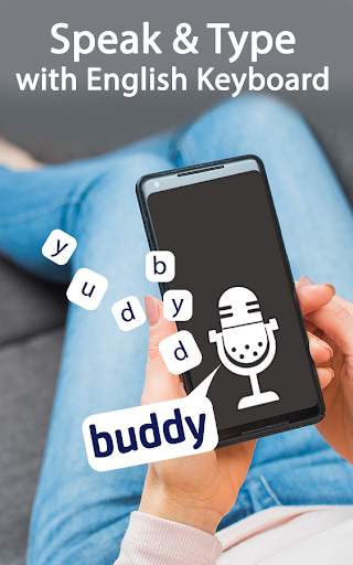 English Voice Keyboard - Voice to Text screenshot 1