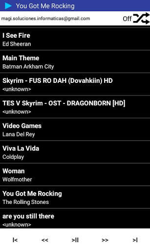Magi Lite MP3 Music Player screenshot 1