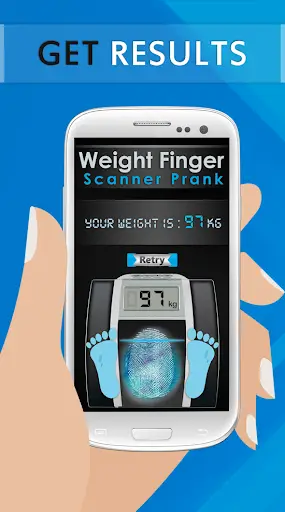 Weight Finger Scanner Prank screenshot 4