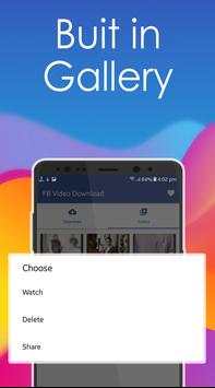 FastFB Downloader for facebook video downloader HD screenshot 7