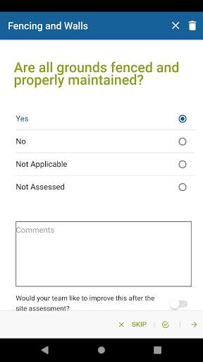 SITE ASSESS screenshot 7