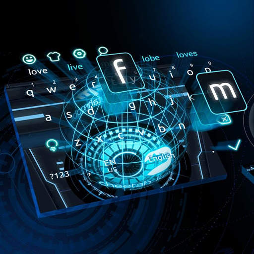 3D Next Tech Keyboard screenshot 1