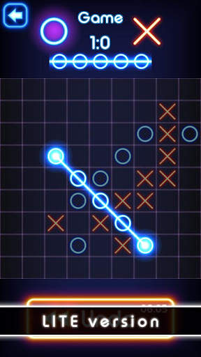 Tic Tac Toe glow - Puzzle Game screenshot 3