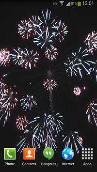 Fireworks Live Wallpaper HD 5 screenshot 1