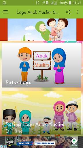 Lagu Anak Muslim Offline screenshot 2