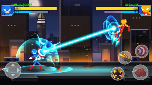 Stick Super: Hero - Strike Fight for heroes legend screenshot 1