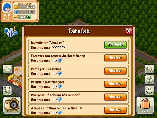 Hotel Story: Jogo de Resort screenshot 14